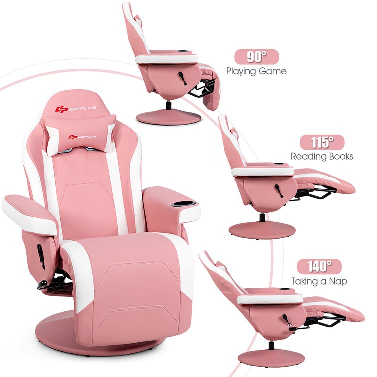 Pink gaming on sale chair wayfair